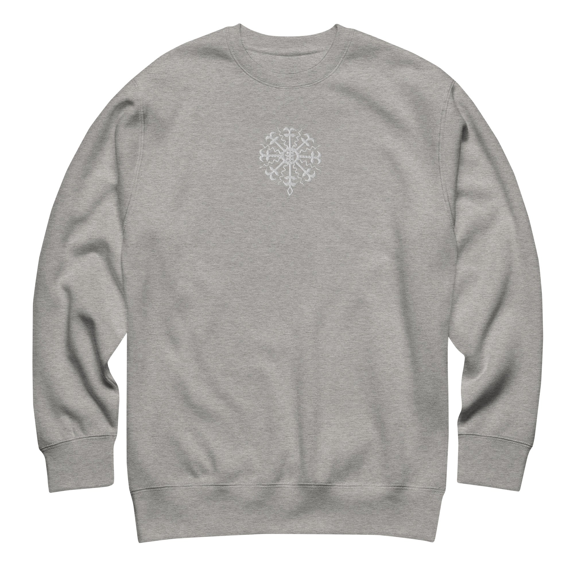 Baltų saulė džemperis